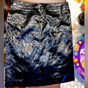 Vintage Alberto Mikali leather skirt​​​